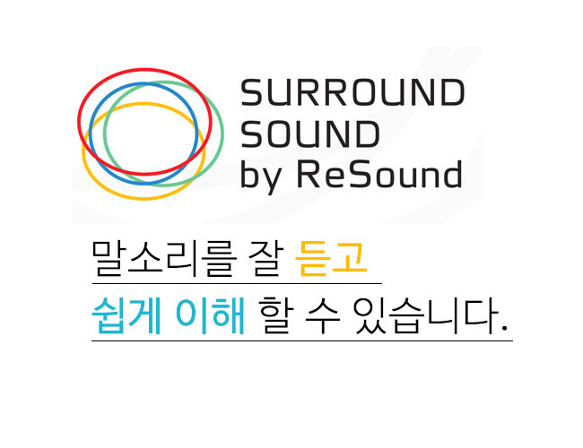 surround sound by Resound (이미지)