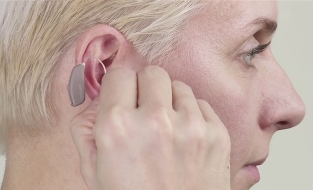 리사운드 보청기 착용 방법 - 오픈형 및 귀걸이형